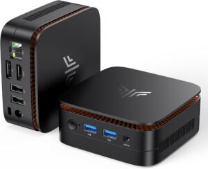 Limited-Time Sale for Summer Surprises AED 99د.إ：KAMRUI Desktop Mini PC, 16GB RAM 1TB M.2 SSD, Mini Computer with N97 Processor, Quad Core Small Computers 4K UHD, Support WiFi,...